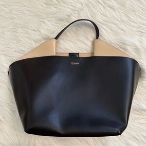 Ree Projects Anne Tote Medium Bag Soft Calf Black